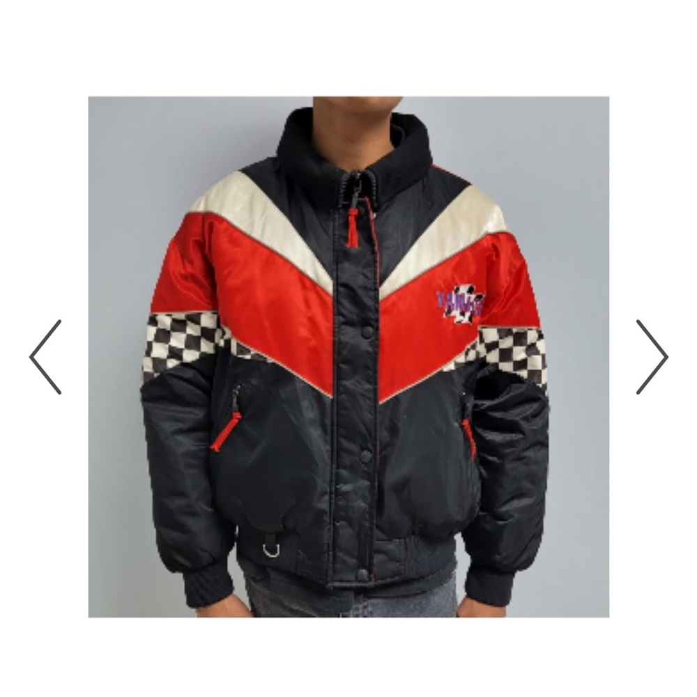Vintage men’s racer jacket